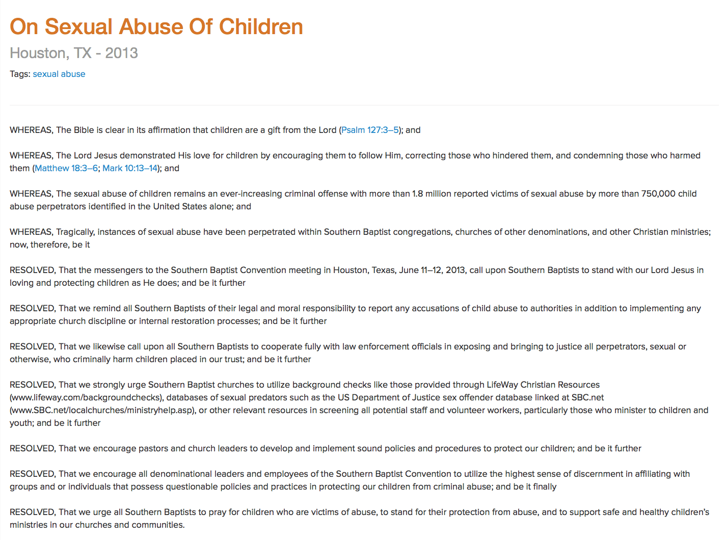 2015-09-12 Full Abuse Resolution from SBC
