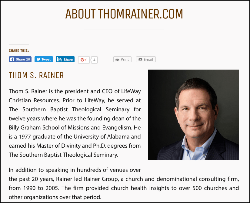 2016-09-08 about Thom Rainer